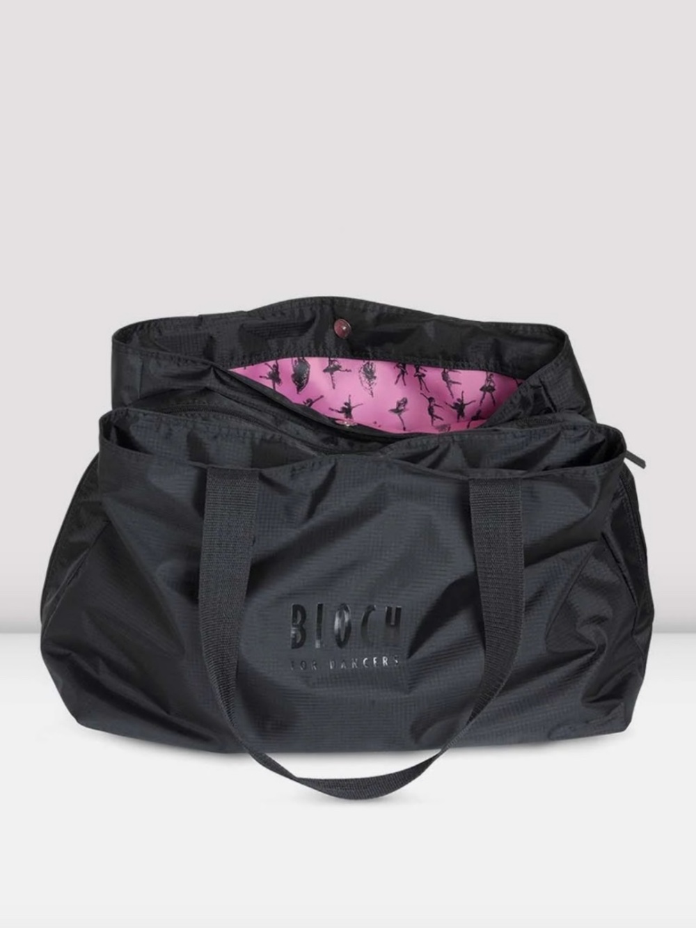 BLOCH Multi-Compartment Dance Tote Bag, Black
